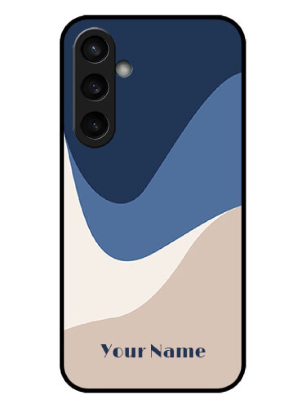 Custom Galaxy S23 FE 5G Custom Metal Phone CaseAbstract Drip Art Design