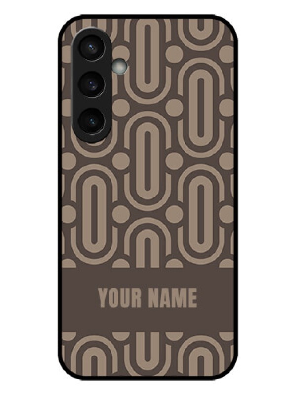 Custom Galaxy S23 FE 5G Custom Metal Phone CaseCaptivating Zero Pattern Design