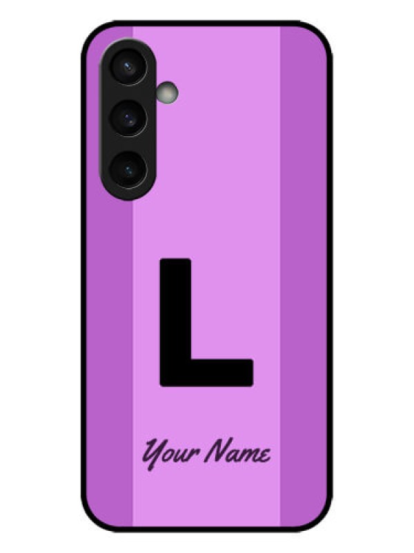 Custom Galaxy S23 FE 5G Custom Metal Phone CaseTricolor Custom Text Design