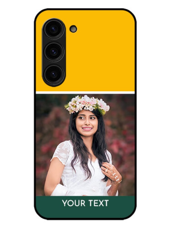 Custom Galaxy S23 Plus 5G Custom Metal Phone Case - Love You Design