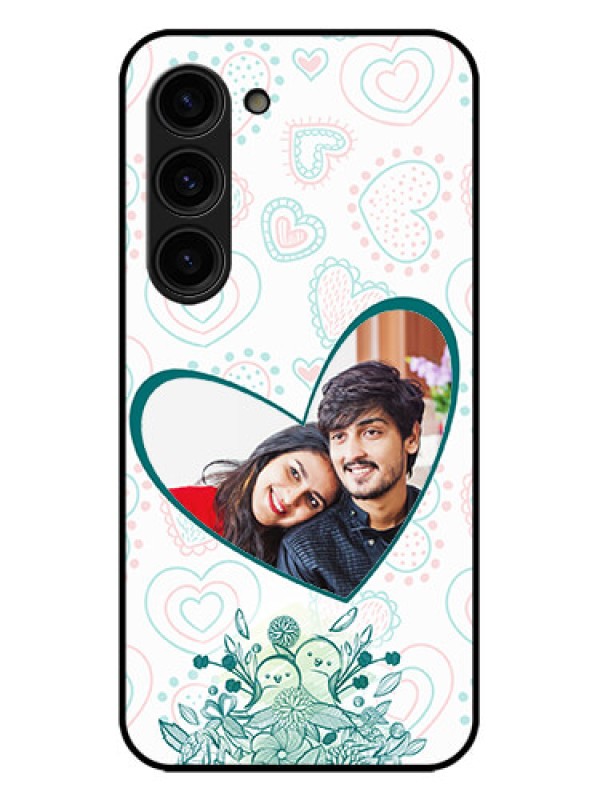 Custom Galaxy S23 Plus 5G Custom Metal Phone Case - Premium Couple Design