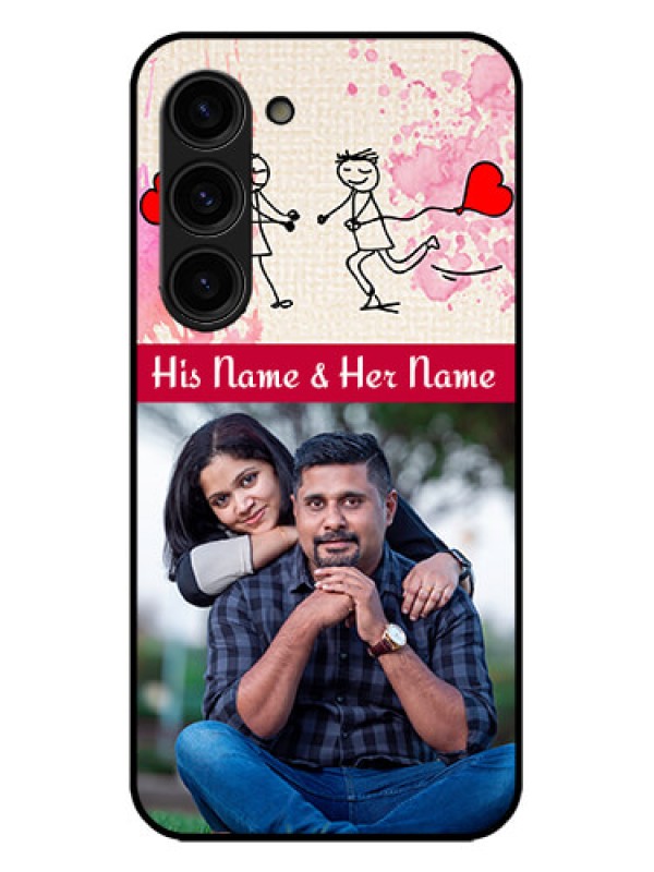 Custom Galaxy S23 Plus 5G Custom Metal Phone Case - You And Me Case Design