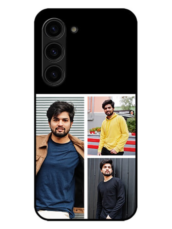 Custom Galaxy S23 Plus 5G Custom Metal Phone Case - Upload Multiple Picture Design