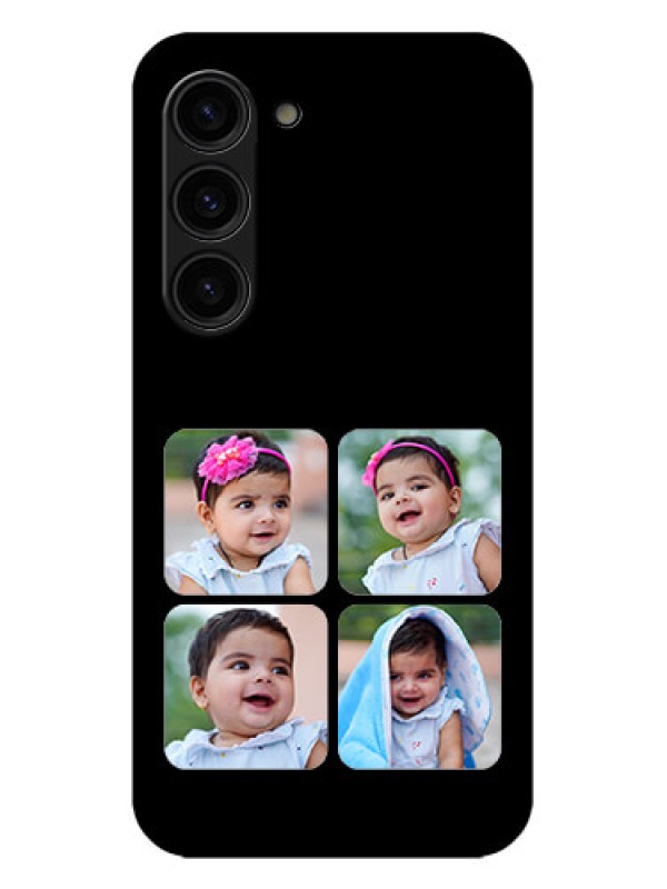 Custom Galaxy S23 Plus 5G Custom Metal Phone Case - Multiple Pictures Design