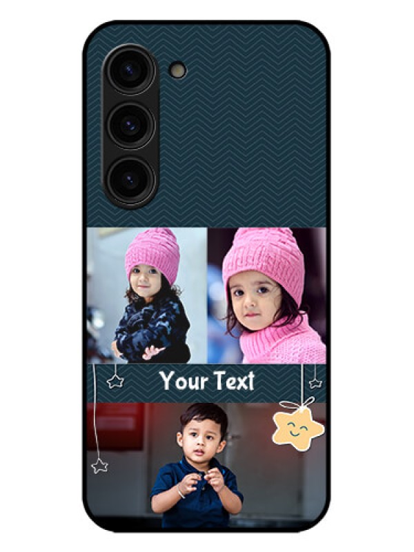 Custom Galaxy S23 Plus 5G Custom Metal Phone Case - Hanging Stars Design