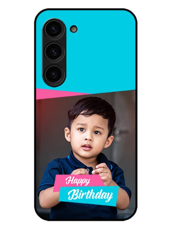 Custom Galaxy S23 Plus 5G Custom Metal Phone Case - Image Holder With 2 Color Design