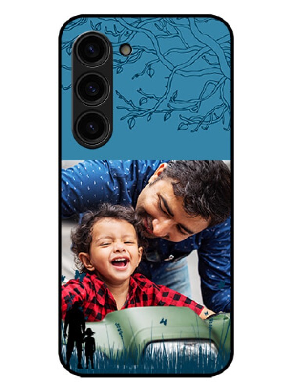 Custom Galaxy S23 Plus 5G Custom Metal Phone Case - Best Dad Design