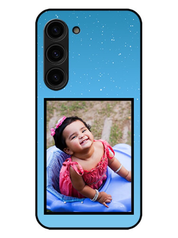 Custom Galaxy S23 Plus 5G Custom Metal Phone Case - Wave Pattern Colorful Design