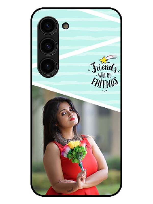 Custom Galaxy S23 Plus 5G Custom Metal Phone Case - Friends Picture Icon Design