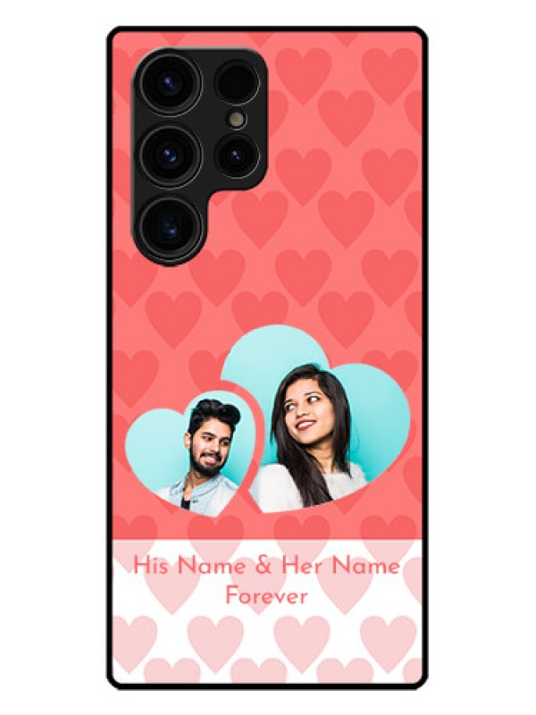 Custom Galaxy S23 Ultra 5G Custom Metal Phone CaseCouple Pic Upload Design