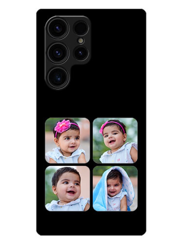 Custom Galaxy S23 Ultra 5G Custom Metal Phone CaseMultiple Pictures Design