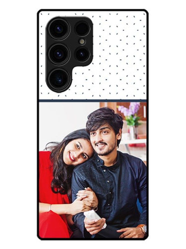 Custom Galaxy S23 Ultra 5G Custom Metal Phone CasePremium Dot Design