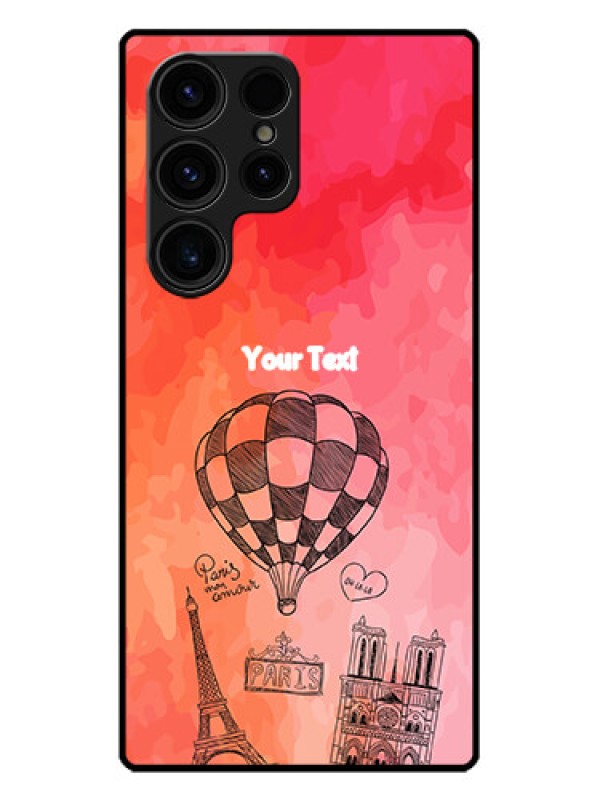 Custom Galaxy S23 Ultra 5G Custom Metal Phone CaseParis Theme Design
