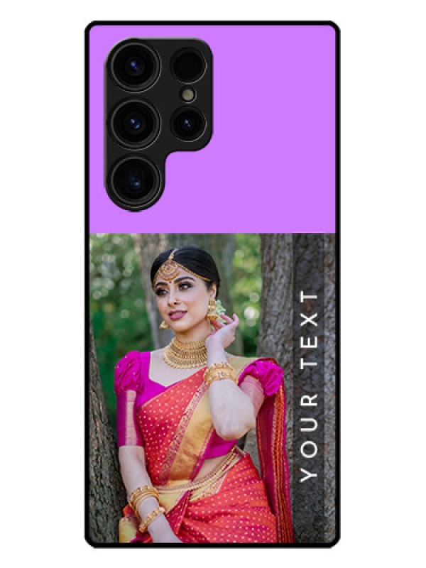 Custom Galaxy S23 Ultra 5G Custom Metal Phone CaseBirthday Icons Design