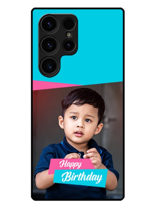 Custom Galaxy S23 Ultra 5G Custom Metal Phone CaseImage Holder With 2 Color Design