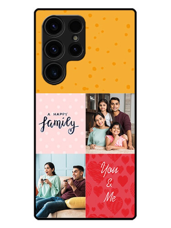 Custom Galaxy S23 Ultra 5G Custom Metal Phone CaseImages With Quotes Design