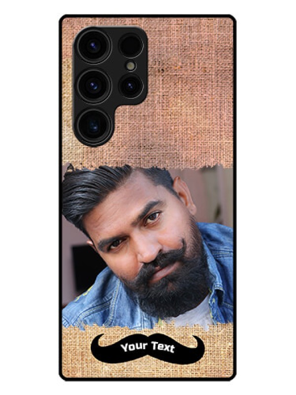 Custom Galaxy S23 Ultra 5G Custom Metal Phone CaseWith Texture Design