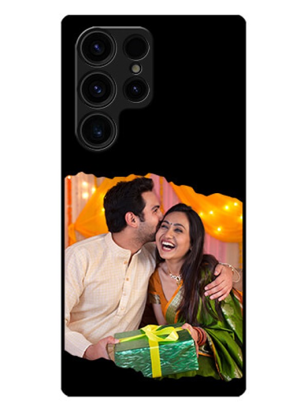 Custom Galaxy S23 Ultra 5G Custom Metal Phone CaseTear - Off Design