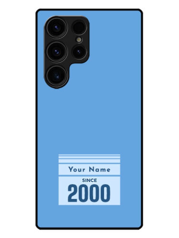 Custom Galaxy S23 Ultra 5G Custom Metal Phone CaseCustom Year Of Birth Design