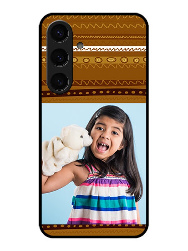 Custom Galaxy S24 5G Custom Metal Phone CaseFriends Picture Upload Design