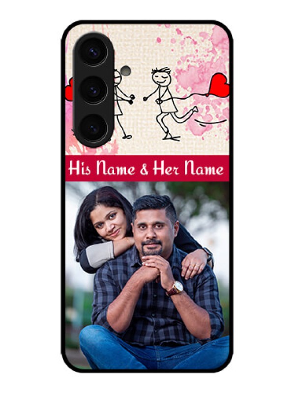 Custom Galaxy S24 5G Custom Metal Phone CaseYou And Me Case Design