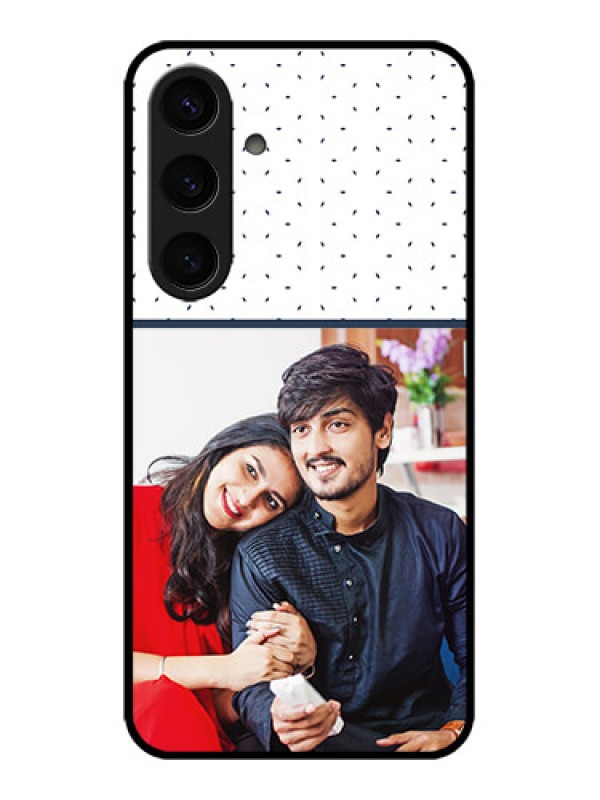 Custom Galaxy S24 5G Custom Metal Phone CasePremium Dot Design