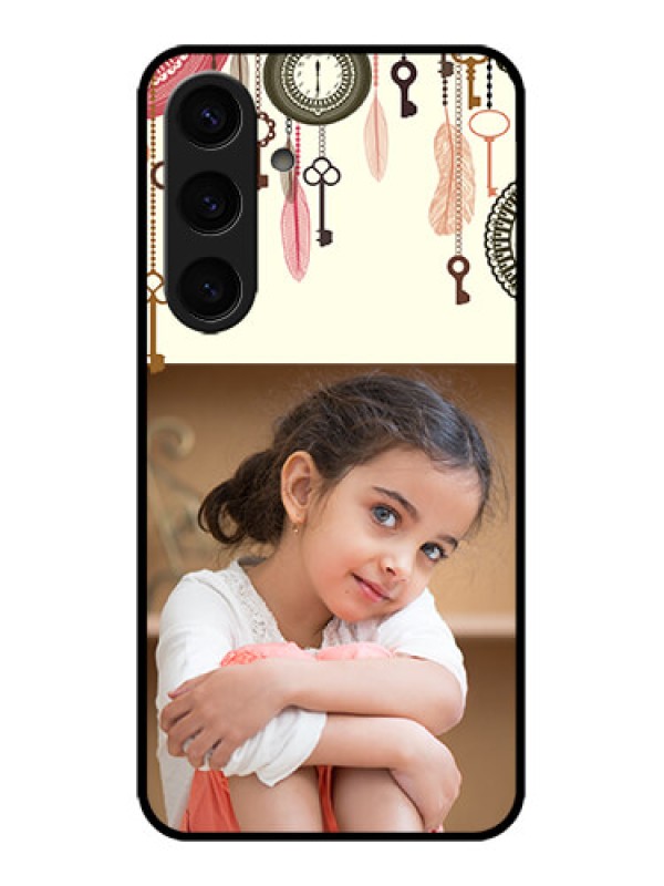 Custom Galaxy S24 5G Custom Metal Phone CaseBoho Style Design