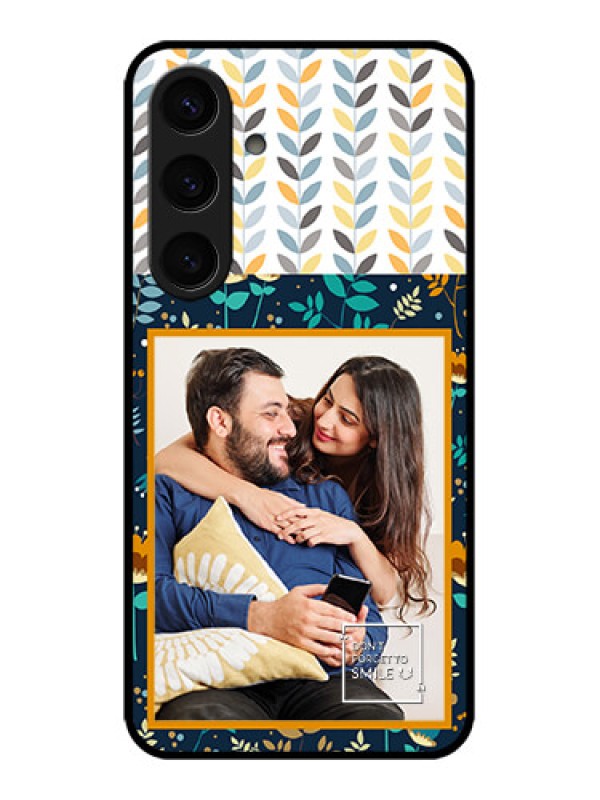 Custom Galaxy S24 5G Custom Metal Phone CasePattern Design