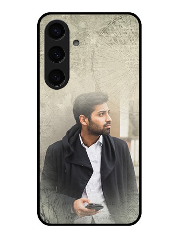 Custom Galaxy S24 5G Custom Metal Phone CaseWith Vintage Design