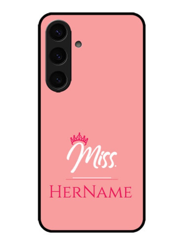 Custom Galaxy S24 5G Custom Metal Phone CaseMrs With Name Design