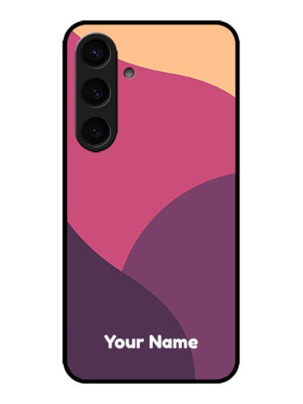 Custom Galaxy S24 5G Custom Metal Phone CaseMixed Multi - Colour Abstract Art Design