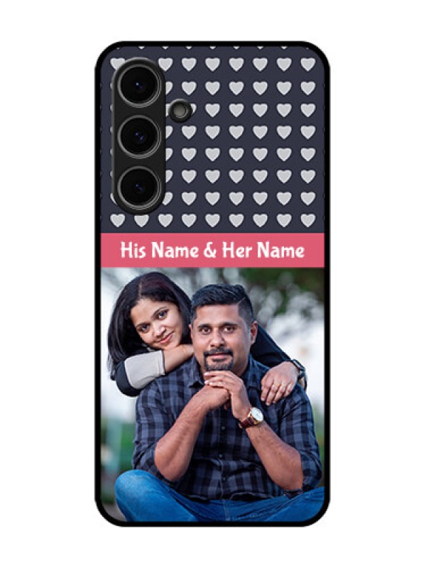 Custom Samsung Galaxy S24 Fe 5G Custom Metal Phone Case - Love Symbols Design