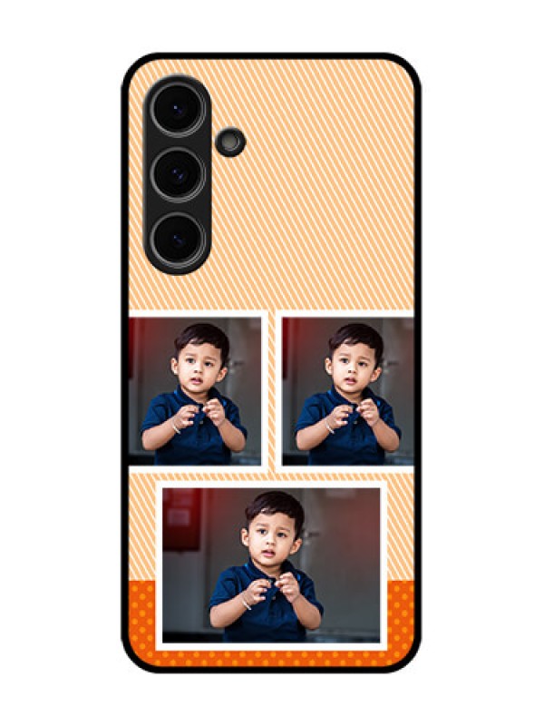 Custom Samsung Galaxy S24 Fe 5G Custom Metal Phone Case - Bulk Photos Upload Design