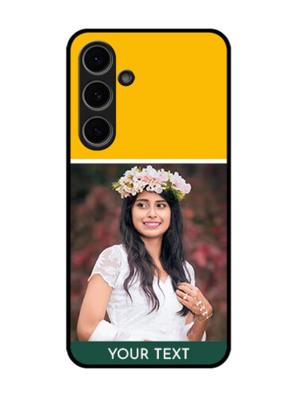 Custom Samsung Galaxy S24 Fe 5G Custom Metal Phone Case - Love You Design