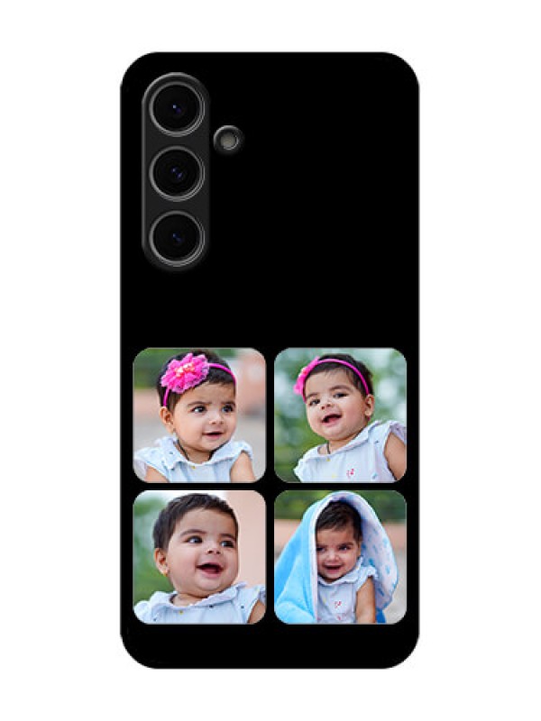 Custom Samsung Galaxy S24 Fe 5G Custom Metal Phone Case - Multiple Pictures Design