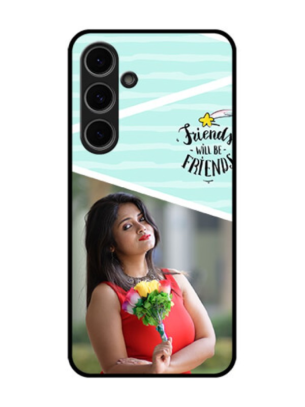 Custom Samsung Galaxy S24 Fe 5G Custom Metal Phone Case - Friends Picture Icon Design