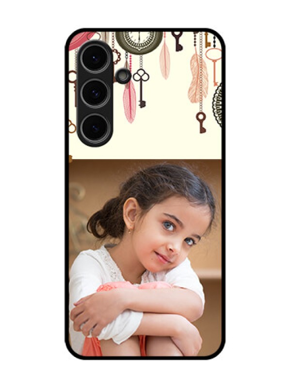 Custom Samsung Galaxy S24 Fe 5G Custom Metal Phone Case - Boho Style Design