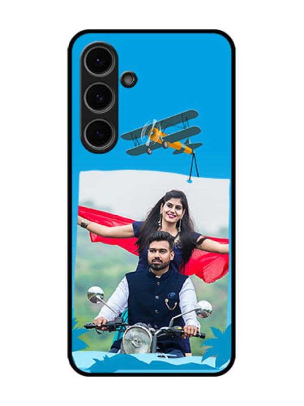 Custom Samsung Galaxy S24 Fe 5G Custom Metal Phone Case - Traveller Design