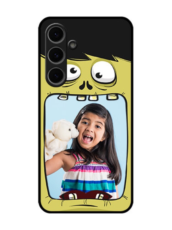 Custom Samsung Galaxy S24 Fe 5G Custom Metal Phone Case - Cartoon Monster Back Case Design