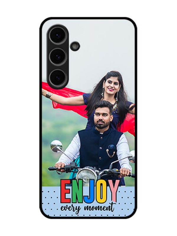 Custom Samsung Galaxy S24 Fe 5G Custom Metal Phone Case - Enjoy Every Moment Design