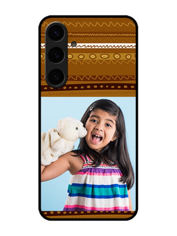 Custom Galaxy S24 Plus 5G Custom Metal Phone CaseFriends Picture Upload Design