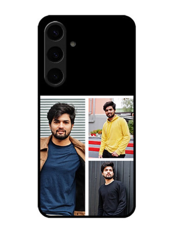 Custom Galaxy S24 Plus 5G Custom Metal Phone CaseUpload Multiple Picture Design