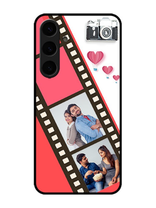 Custom Galaxy S24 Plus 5G Custom Metal Phone Case3 Image Holder With Film Reel