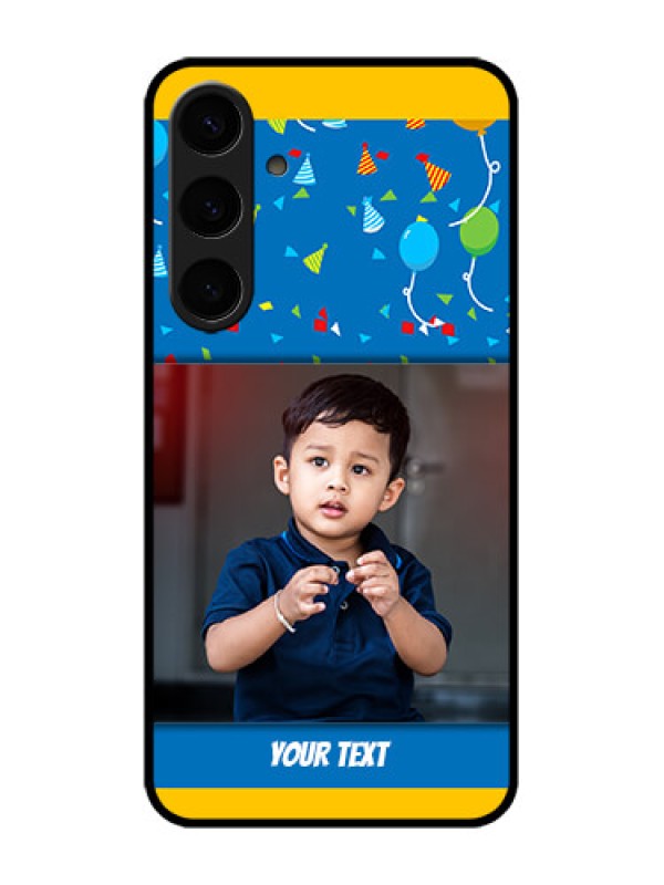 Custom Galaxy S24 Plus 5G Custom Metal Phone CaseBirthday Wishes Design