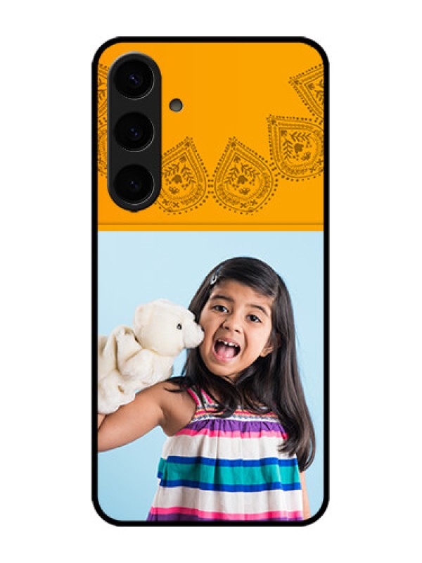 Custom Galaxy S24 Plus 5G Custom Metal Phone CasePhoto Wedding Design