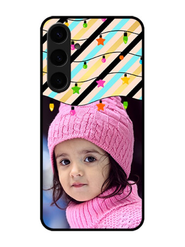 Custom Galaxy S24 Plus 5G Custom Metal Phone CaseLights Hanging Design