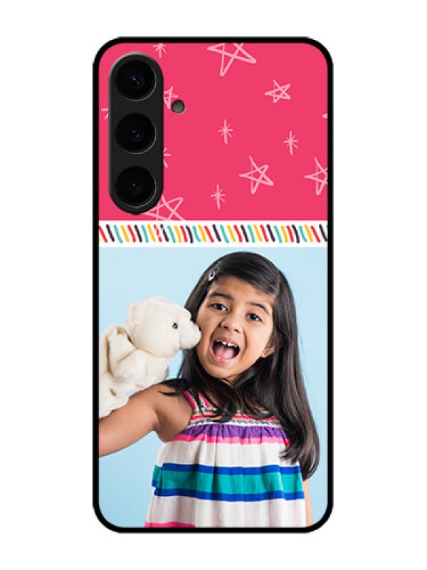 Custom Galaxy S24 Plus 5G Custom Metal Phone CaseLine Art Design