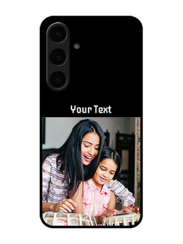 Custom Galaxy S24 Plus 5G Custom Metal Phone CasePhoto With Name Design