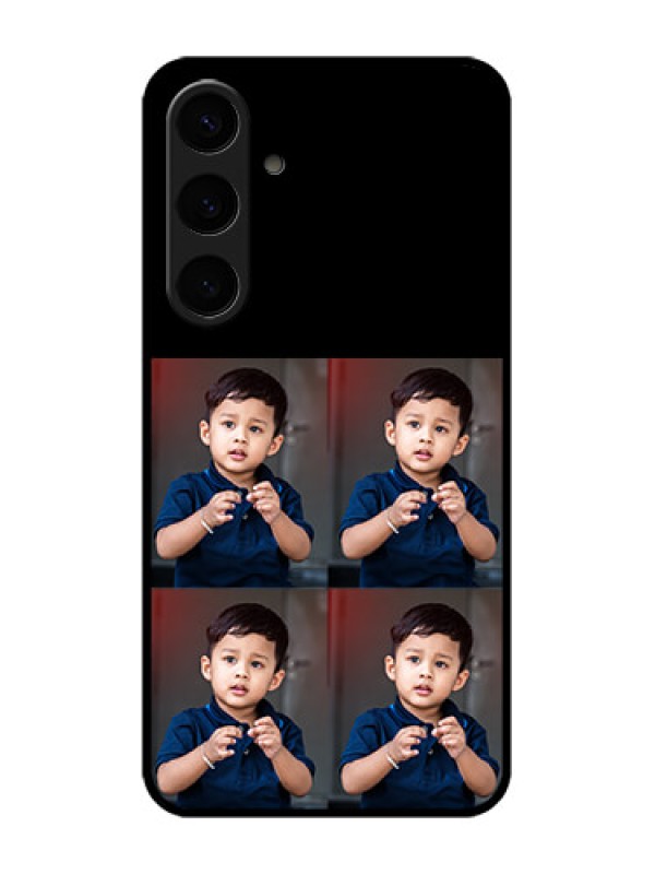 Custom Galaxy S24 Plus 5G Custom Metal Phone Case4 Image Holder Design