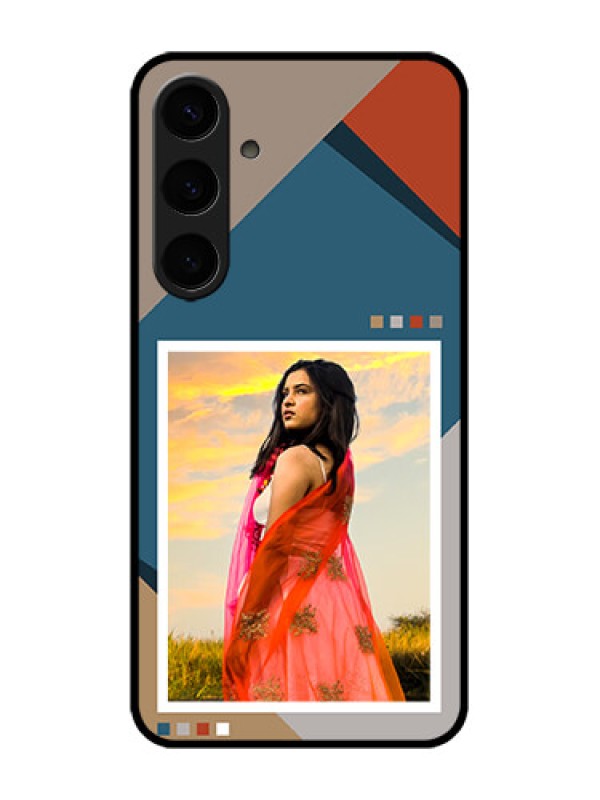 Custom Galaxy S24 Plus 5G Custom Metal Phone CaseRetro Color Pallet Design